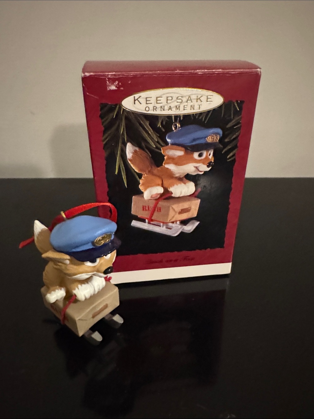 1993 Hallmark Keepsake Ornament "Quick as a Fox"
